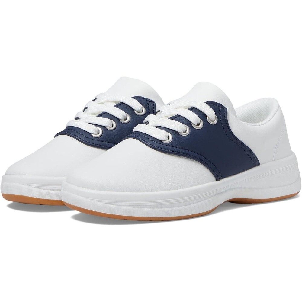 Keds Girls School Days Little Big Kid Sneaker White Navy Size 4.5